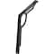 Ekena Millwork Maria Wrought Iron Bracket, (Single center brace), Antiqued Silver 1 1/2"W x 12"D x 15"H BKTM01X12X15SMAASV - alternate 1
